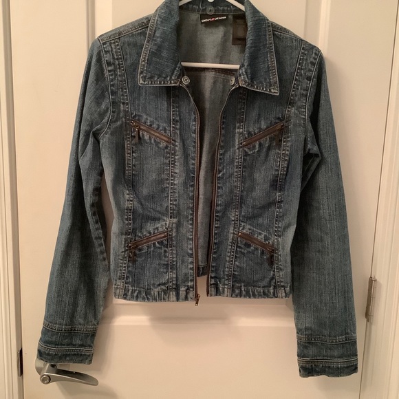 vintage DKNY Jeans jean jacket - Picture 2 of 7